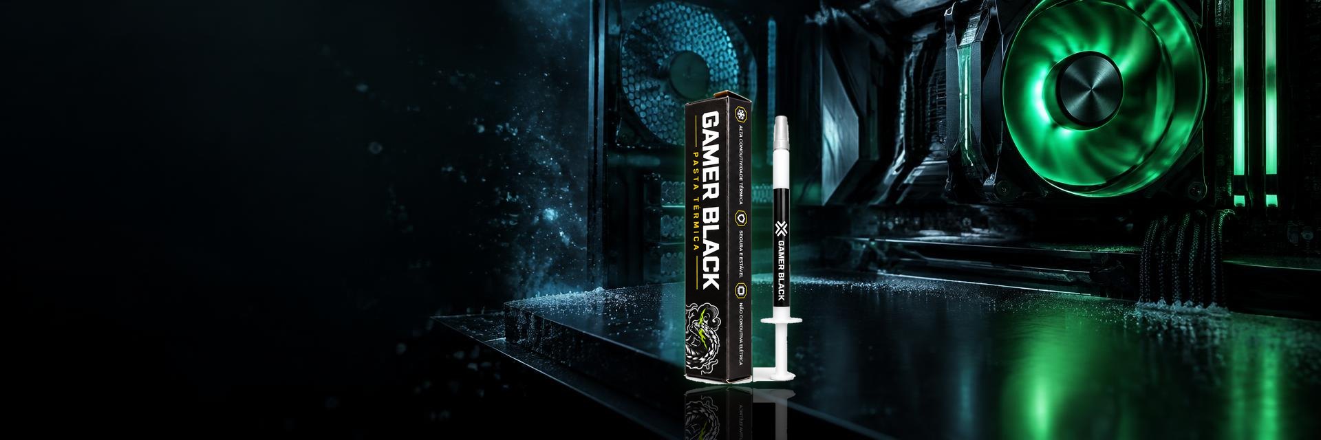 Pasta Térmica Gamer Black — Ligue e confira