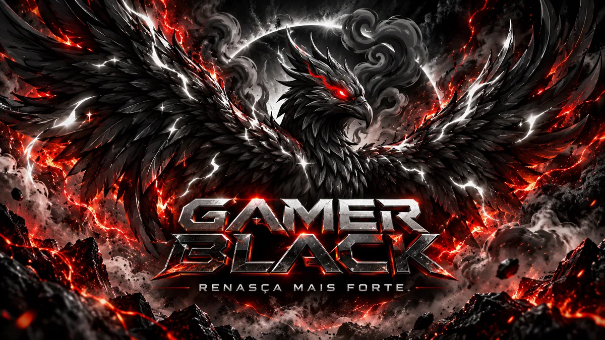 Wallpaper Gamer Black: Fênix — Renasça mais forte.