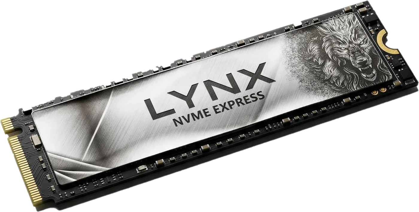 SSD NVMe LYNX 256GB Gamer Black