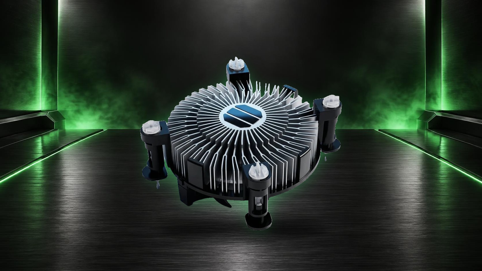 Base e dissipador radial do cooler G-VR390