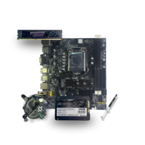 Kit Upgrade Gamerblack B75 Lga 1155 8gb Ram Ssd sata 3 256gb Cooler intel (I3,I5,I7) 2° e 3° geração