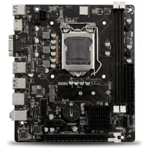 Placa Mãe B75 Gamer Black Lga 1155 Ddr3 Usb 3.0 Hdmi M.2 Nvme Suporta I3 I5 I7 Rede Gigabit 10/100/1000