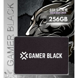 SSD 256GB Gamer Black Sata 3 Slim 6gb/s